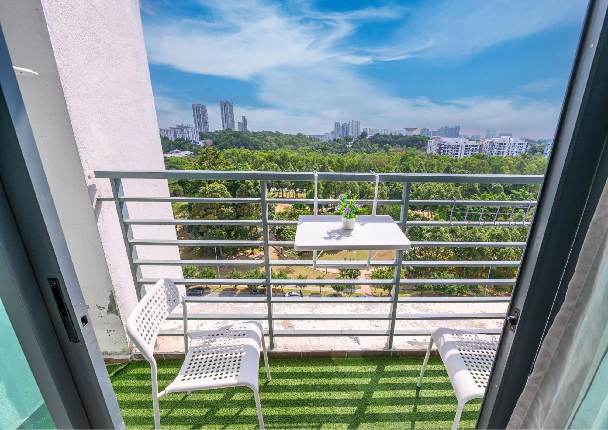 Cozy Park View Stay Above Dpulze Mall #Dp1 Cyber Dzsaja Kültér fotó